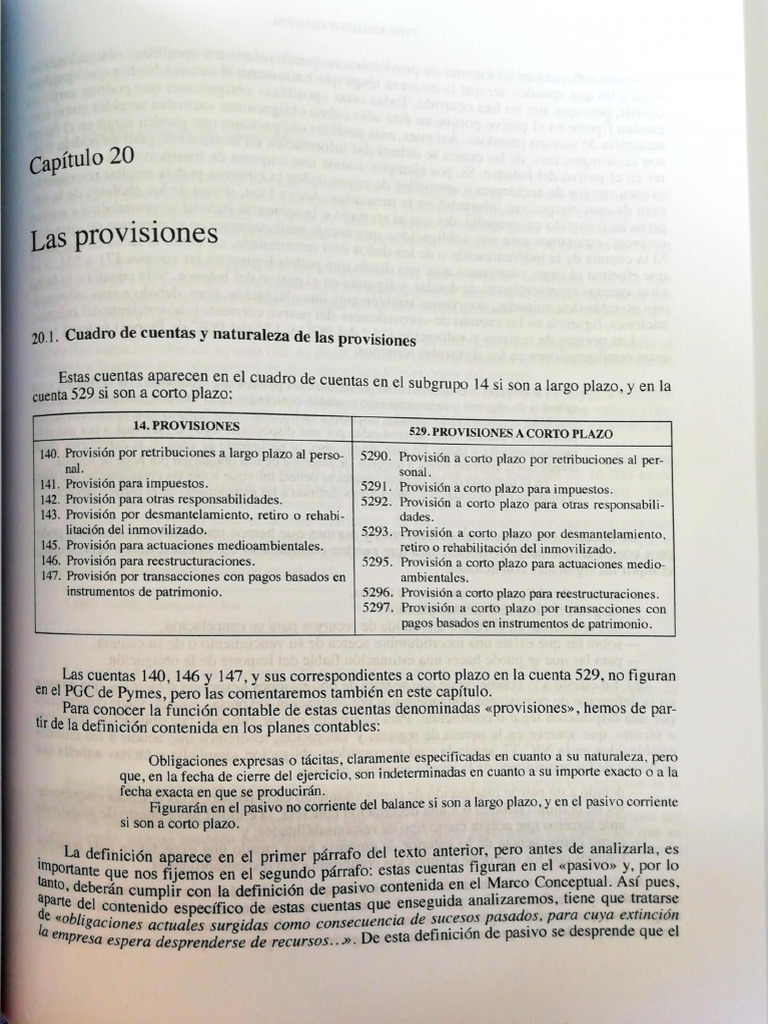 PROVISIONES Omeñaca | PDF | Contabilidad | Pensión