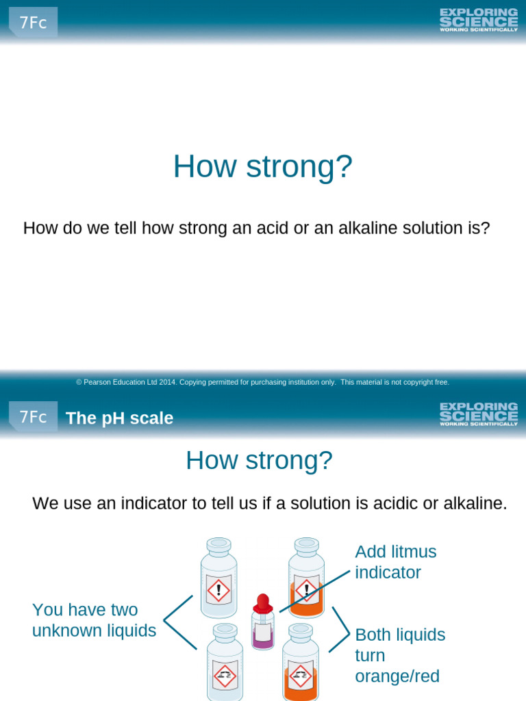 Understanding Acid Strength with pH Scale | PDF | Ph | Acid