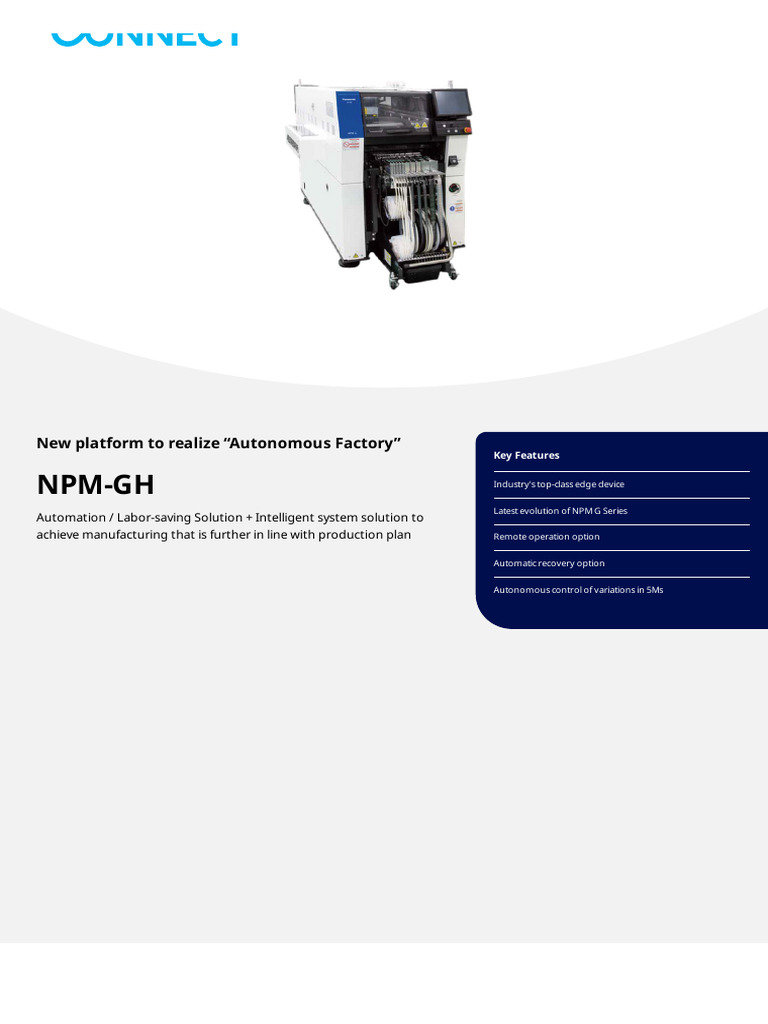 NPM-GH: Advanced Autonomous Factory Solution | PDF | Computer ...
