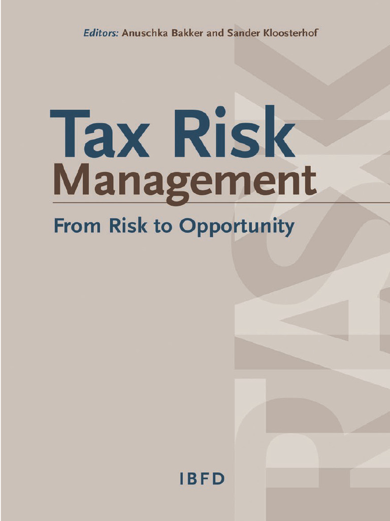 Tax Risk Management Guide for Corporates | PDF | Books | Risk