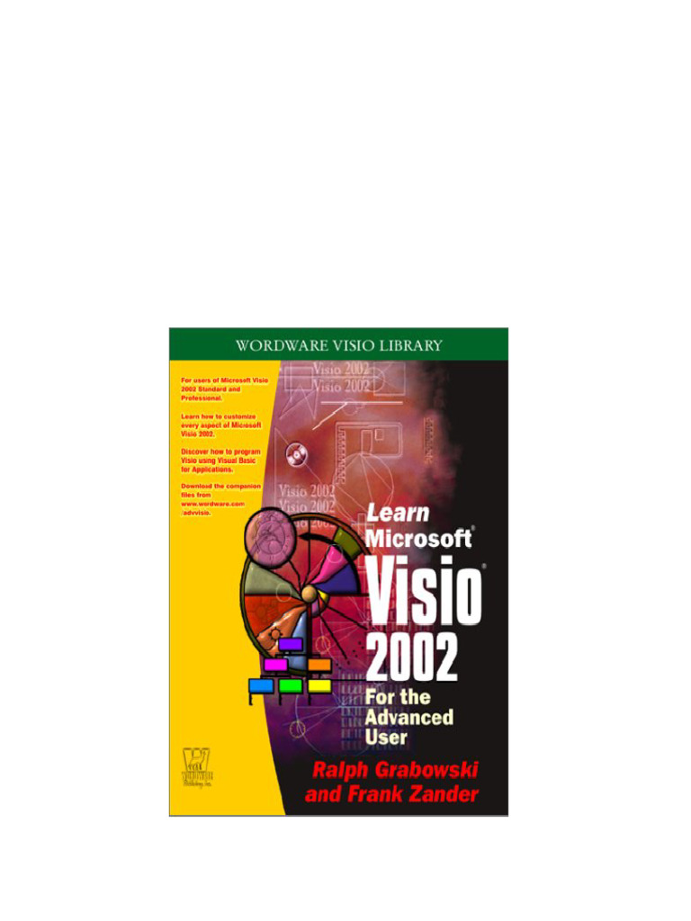Learn Microsoft VISIO 2002 For The Advanced User Wordware Visio Library ...