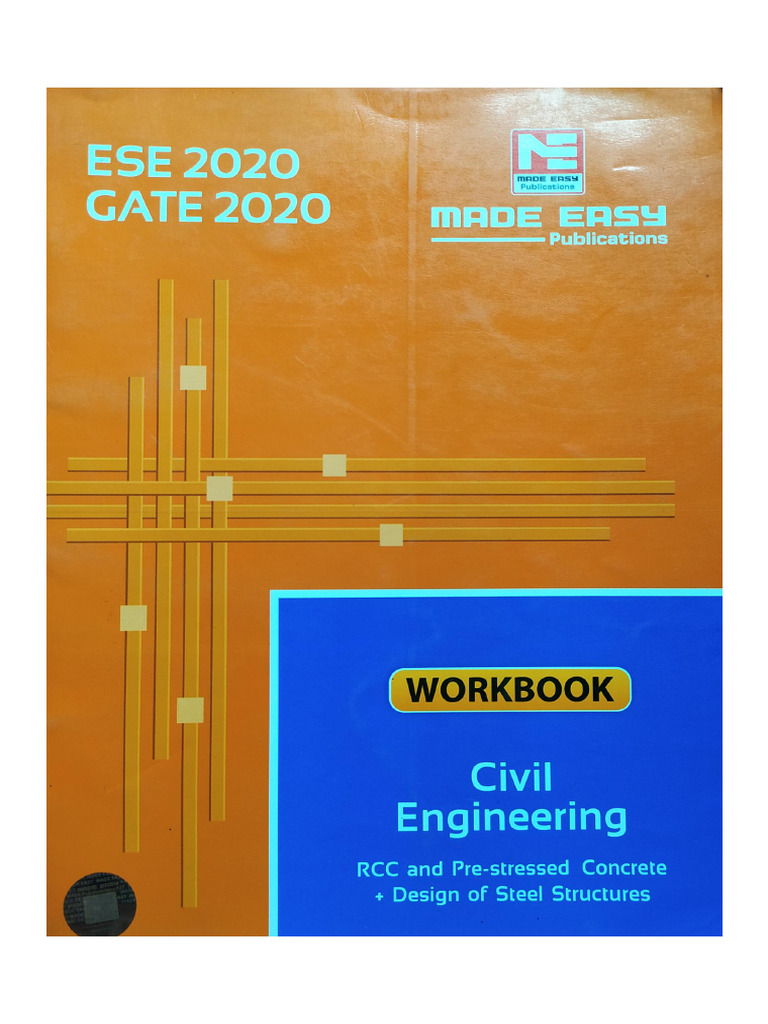 RCC - PSC - Design of Steel 2020 GATE ESE PDF | PDF