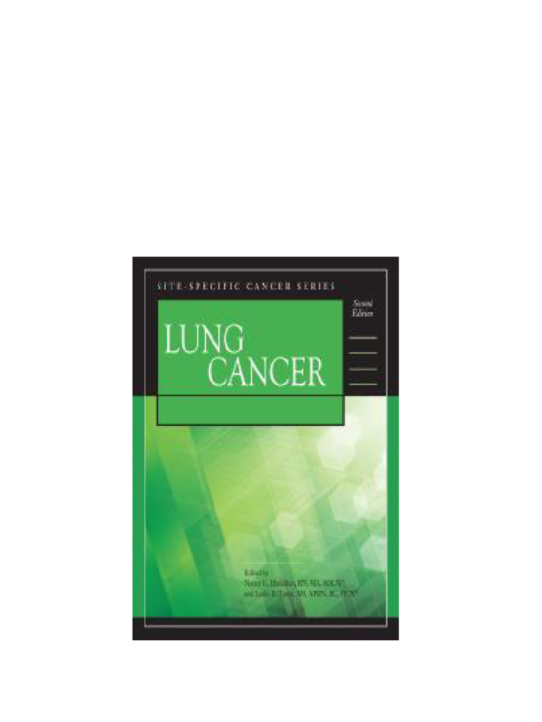 Lung Cancer 2nd Edition Nancy G Houlihan pdf download PDF Lung Cancer 2nd Edition Nancy G Houlihan pdf download PDF