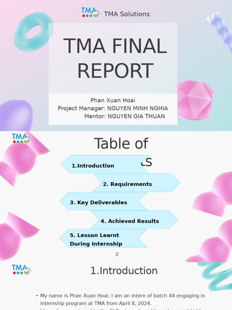 TMA Stroke Prediction Internship Report | PDF | Stroke