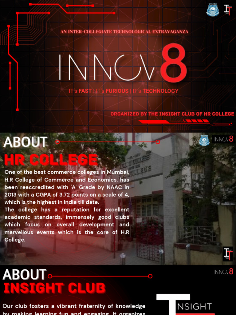 Innov8 Brochure (Insight) PDF | PDF | Science