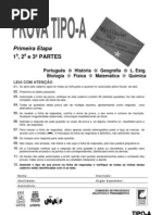 Prova - 2007 1a Fase