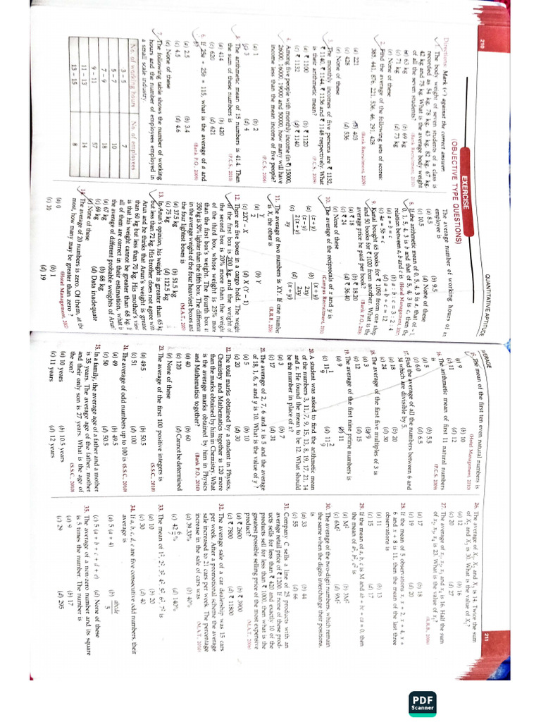 Average Chapter | PDF