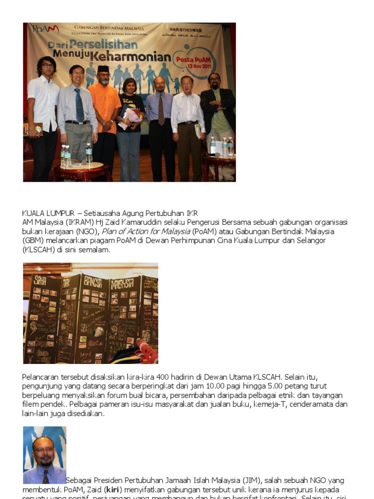 Penubuhan GBM 2011 | PDF | Ilmu Sosial | Agama & Spiritualitas