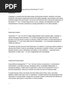 Understanding FSFS in Texting | PDF | Text Messaging | Communication