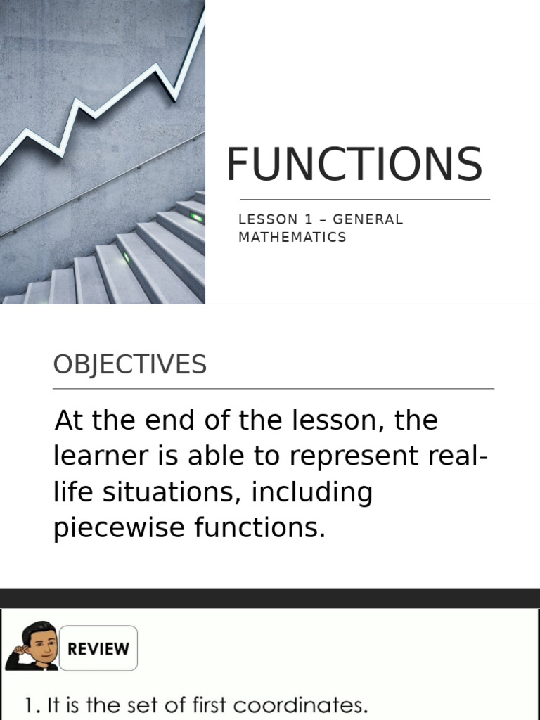 Lesson 1 Functions | PDF
