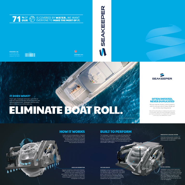Seakeeper: Ultimate Boat Stabilization Solutions | PDF | Gyroscope