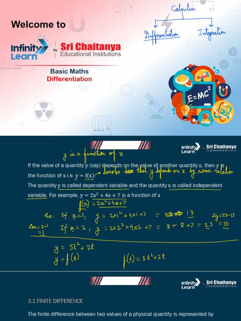 Understanding Differentiation Rules | PDF | Derivative | Trigonometric ...