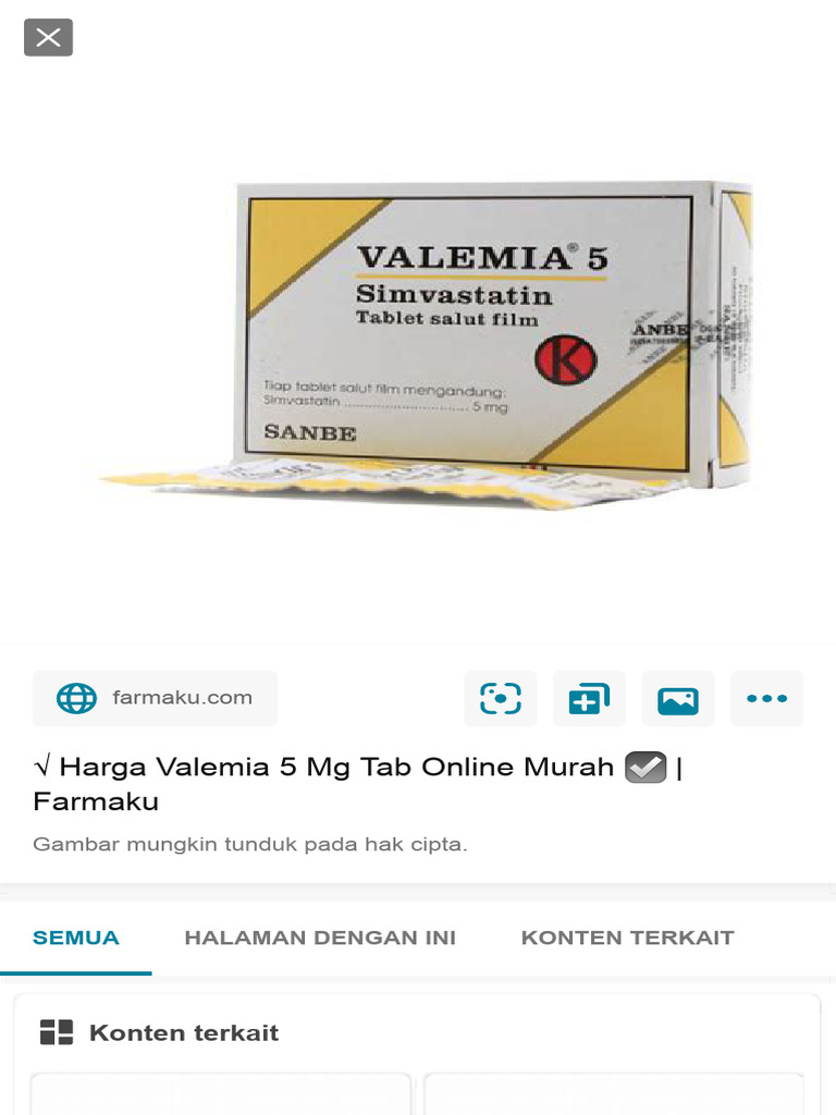 Harga Valemia 5 Mg Tab Online | PDF