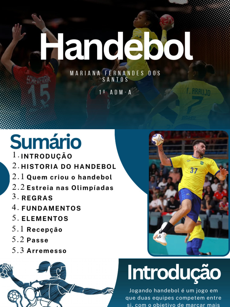 Tudo Sobre o Handebol | PDF | Esportes