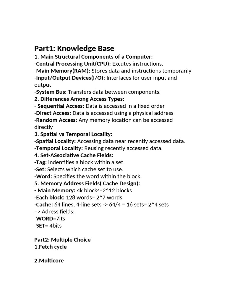 Computer Architecture Fundamentals | PDF