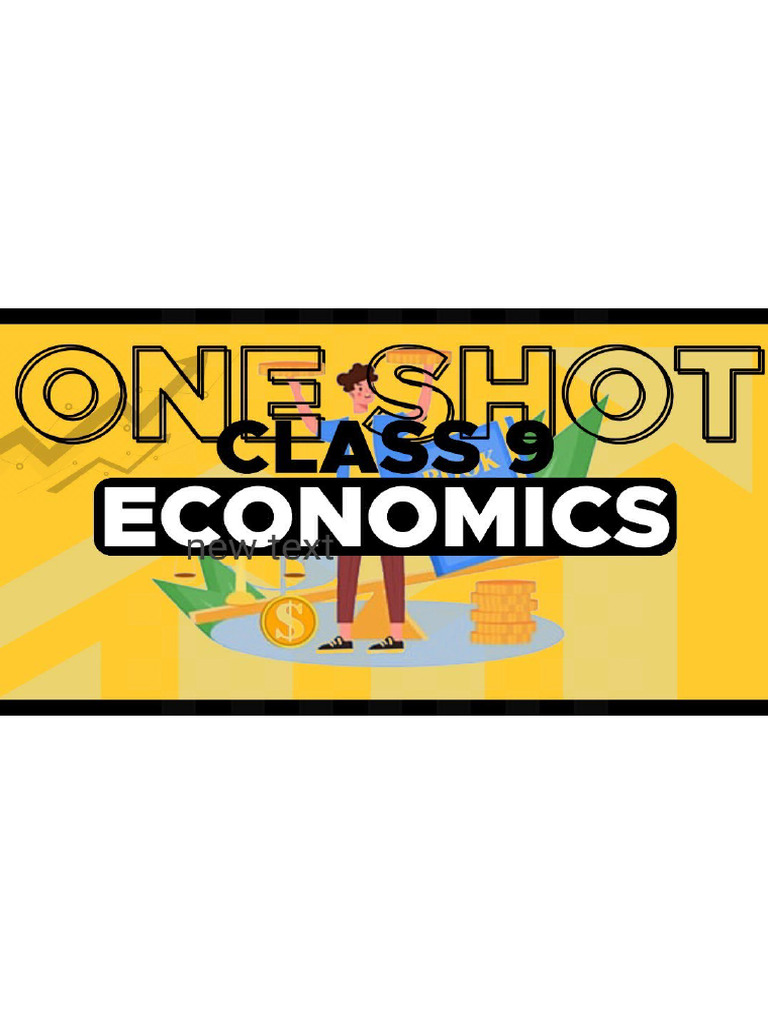 Economics+Class+9+Social+Studies+Chapter+1 045001 | PDF