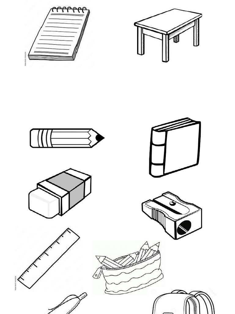 Classroom Objects Booklet | PDF