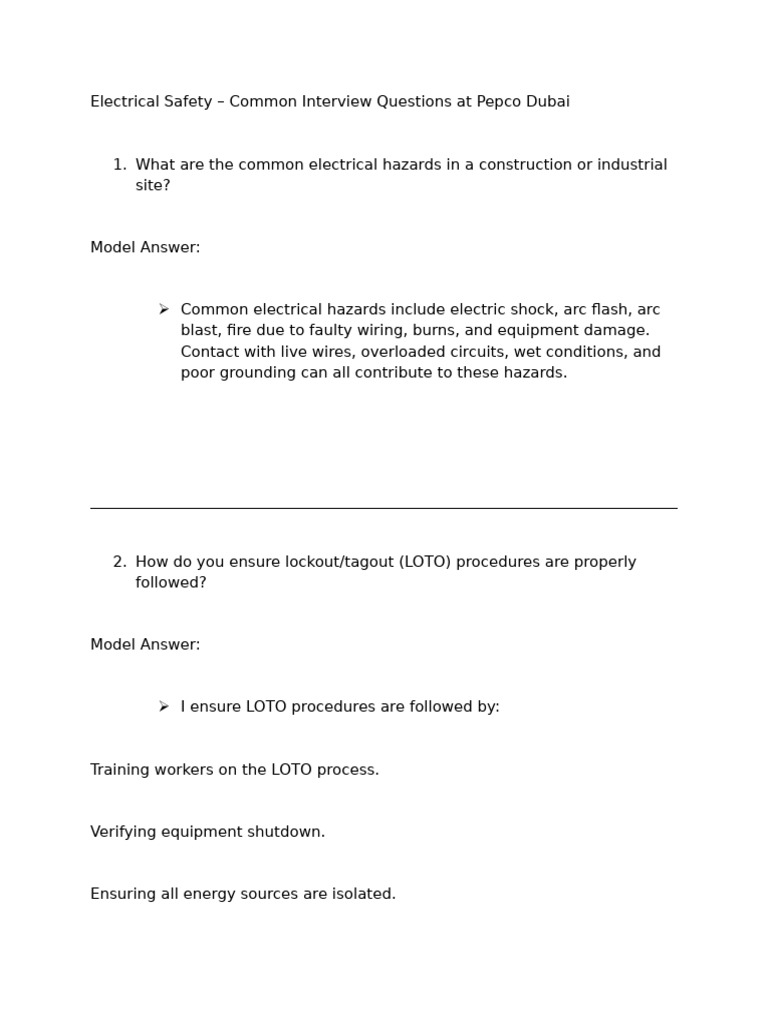 Document (7) Electrical Safety | PDF | Working Conditions | Electricity