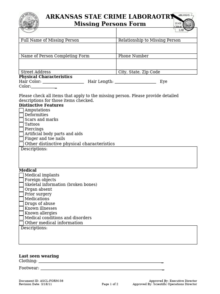 Ascl Form 56 | PDF | Fingerprint