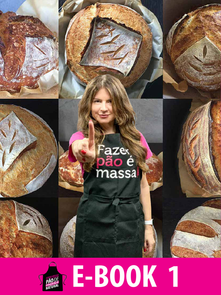 Anna Riccio CURSO PÃO DE FERMENTAÇÃO NATURAL (Completo) | PDF | Pães ...