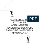 Acreditación exitosa de asignaturas pendientes de Geografía