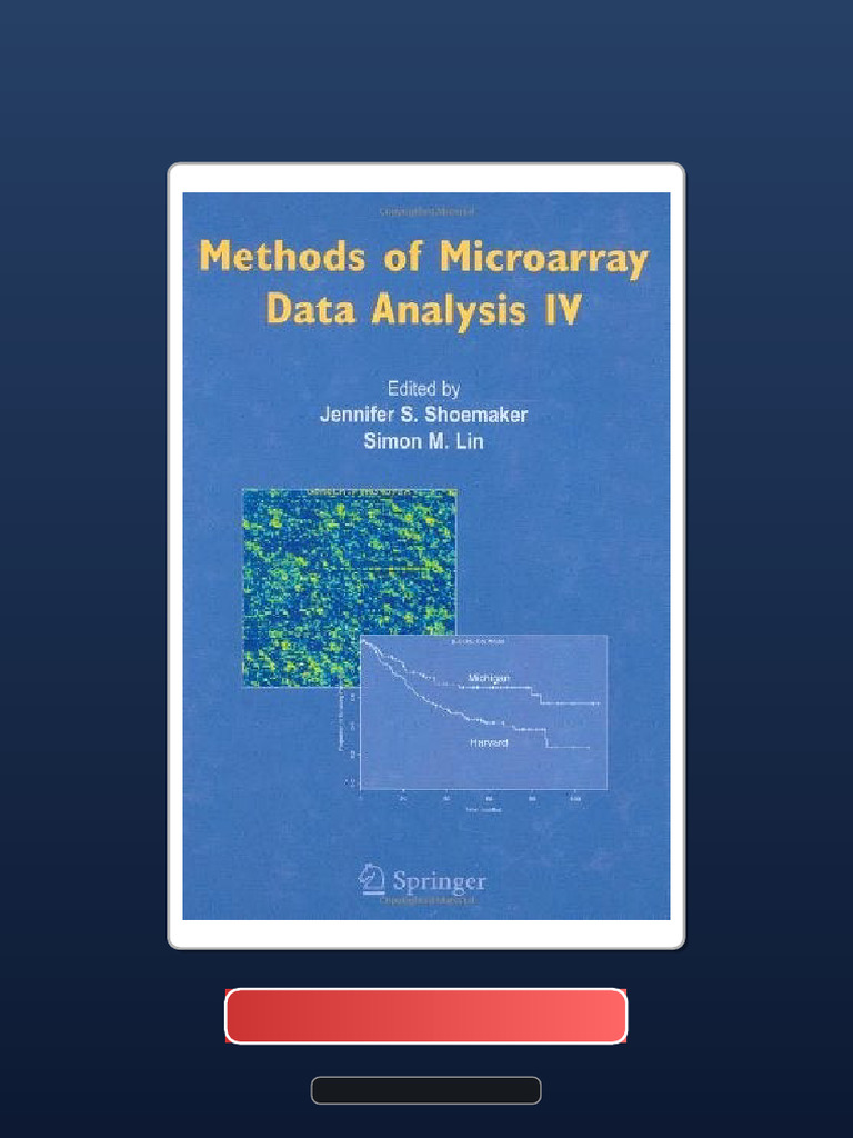Methods of Microarray Data Analysis IV Ebook and TestBank Bundle Full ...
