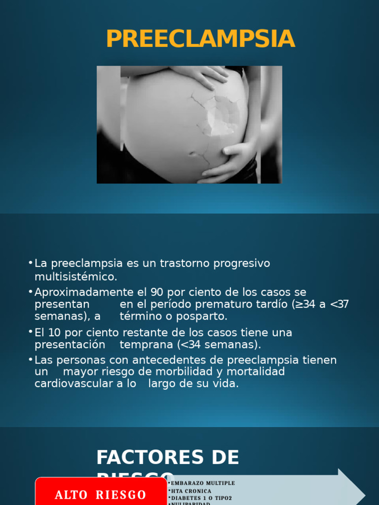 Pre Eclampsia | PDF | Hipertensión | Medicina