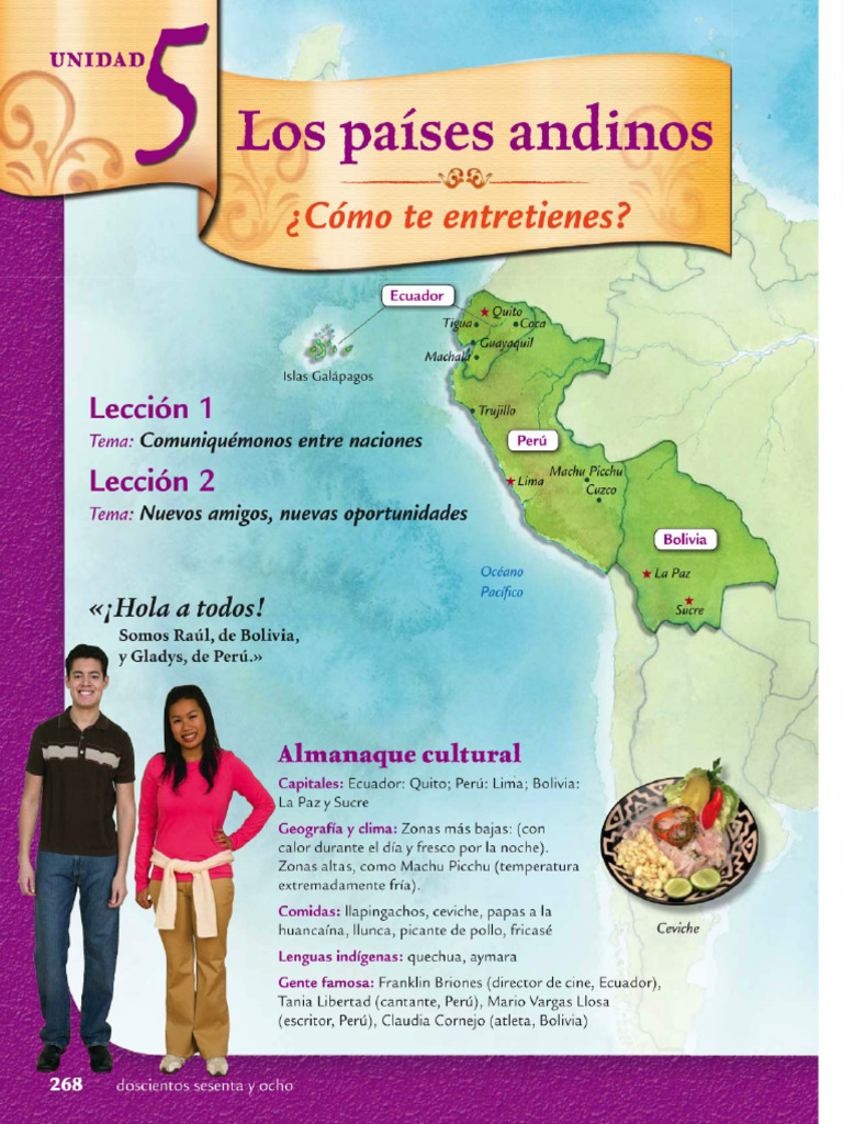 Avancemos 3 Unit 5 Lesson 1 | PDF