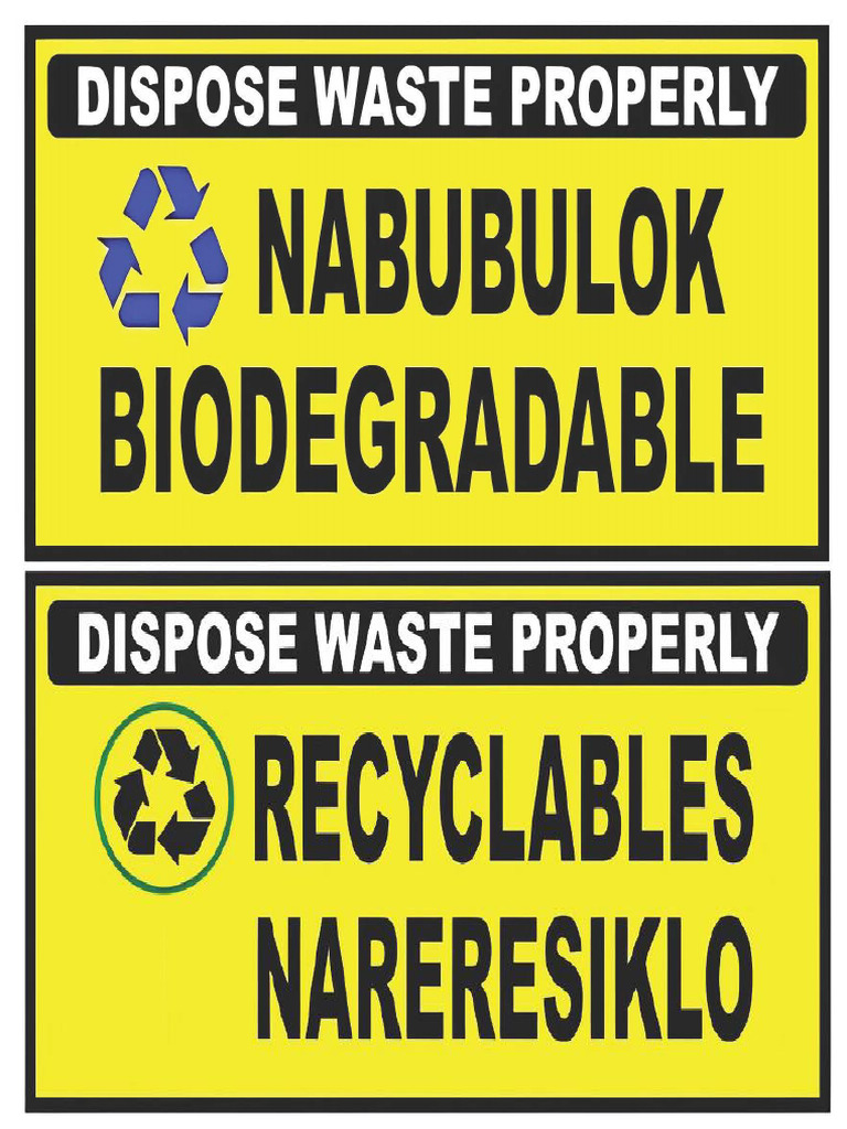Waste Management Label | PDF