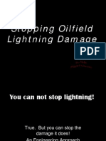 Stopping Oilfield Lightning Damage Safely