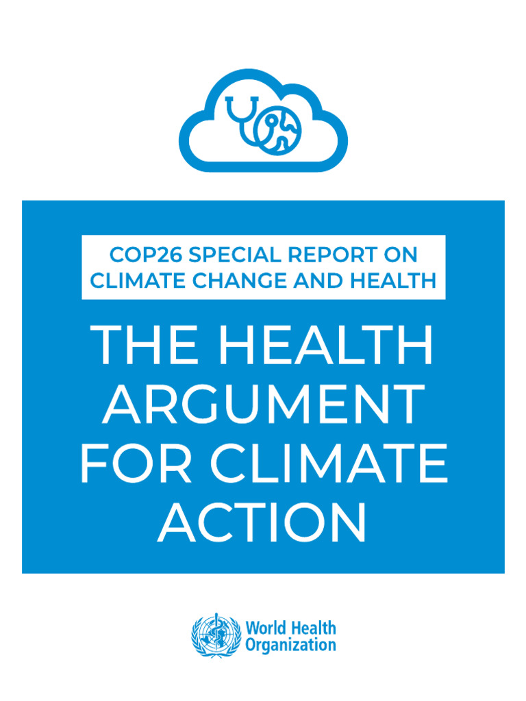 Health Is The Argument For Climate Action | PDF