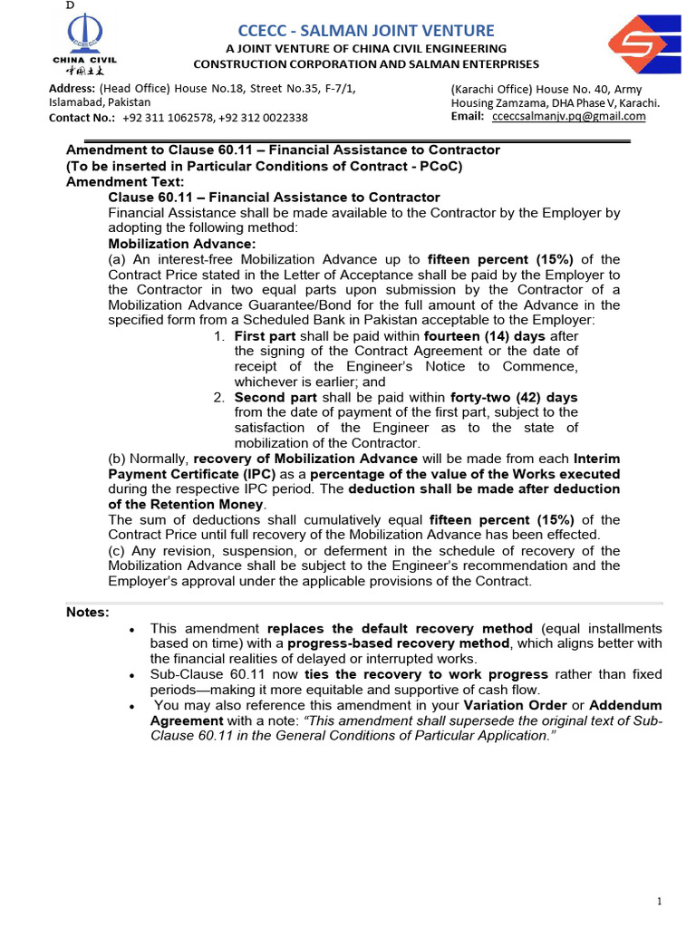 PQA Road & STP & CETP Letters at Amendment Text | PDF | Private Law ...