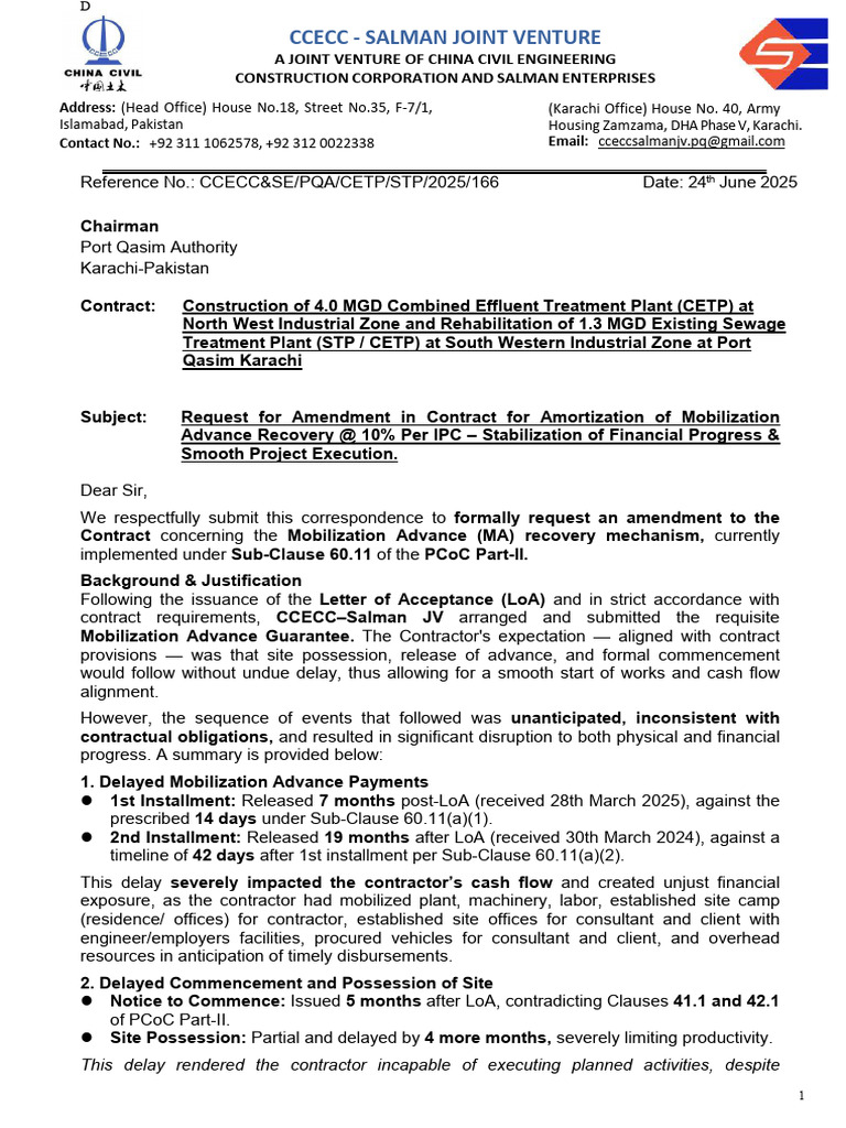 PQA STP & CETP Letters at MA Amendment | PDF | Justice | Crime & Violence