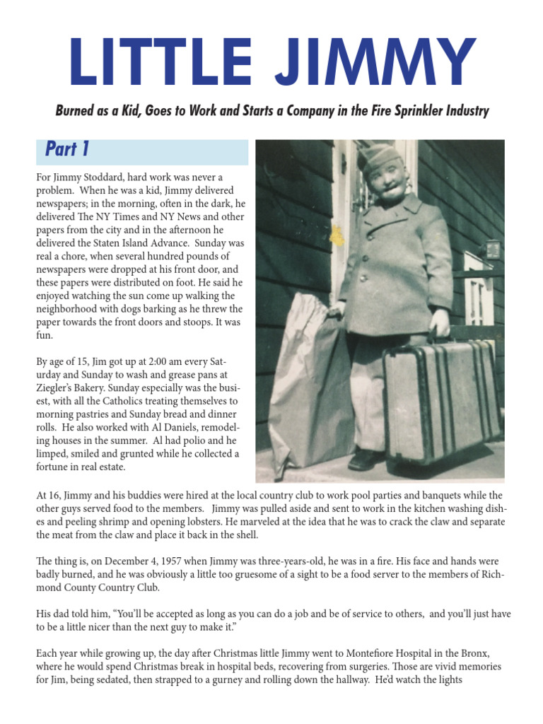 Little Jimmy's Journey to Success | PDF