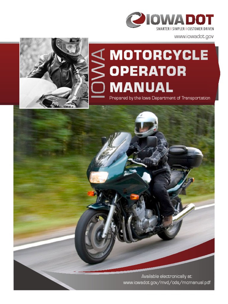 Iowa Motorcycle Manual Iowa Motorcycle Handbook Traffic Lane