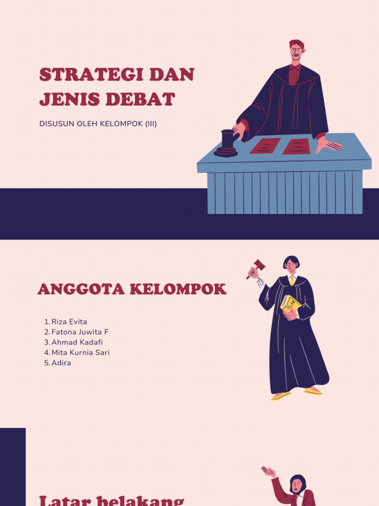 Strategi Dan Jenis Debat - 20250611 - 202438 - 0000 | PDF