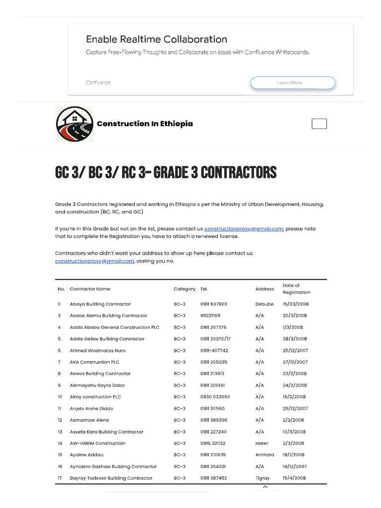G3 Contractors | PDF