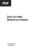 Download Just in Time Manufacturing Report by Lucas Banerji SN88188520 doc pdf