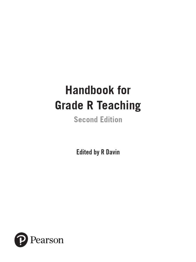 Grade R Teaching Handbook PDF | PDF | Learning | Teachers