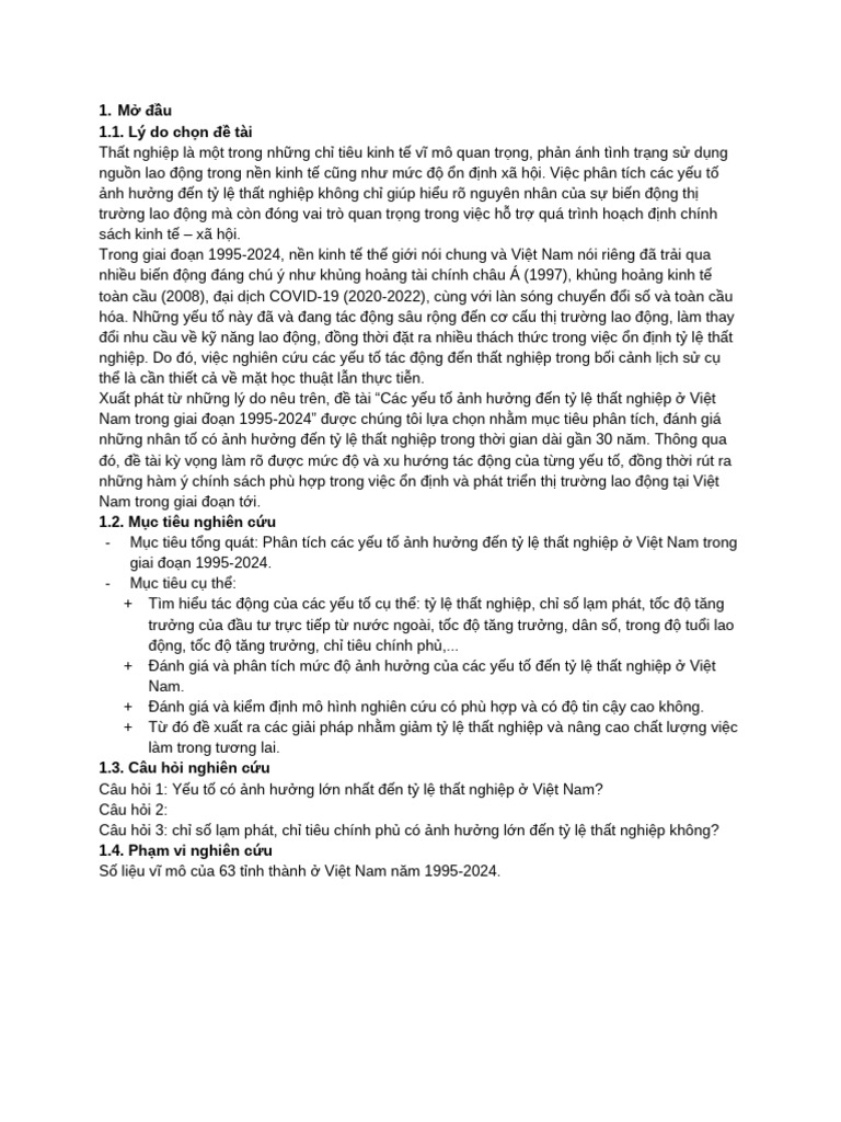 Phần 1 BTL KTL | PDF