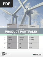 Enercon E-138 EP3 E3 Technical Data | PDF | Turbine | Wound