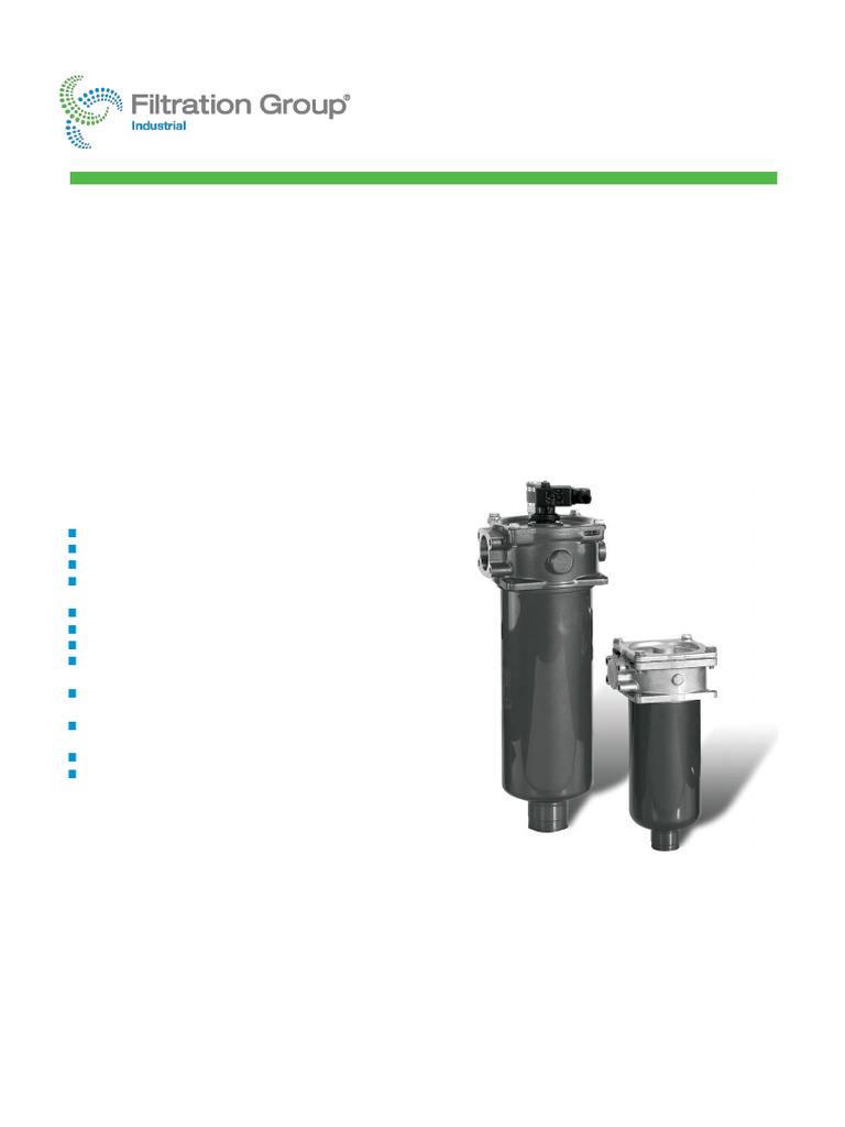 Pi5000 NG160-1000 Es | PDF | Filtración | Ingeniería Química