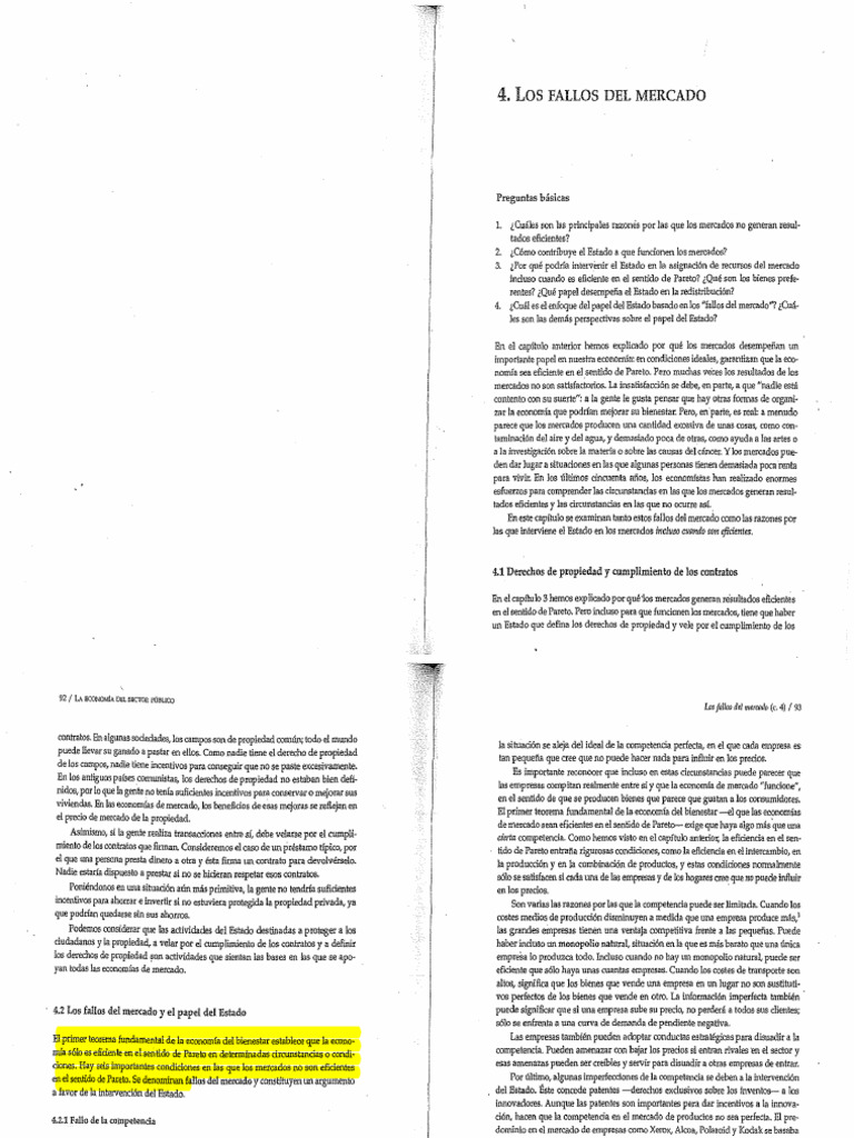 Ejemplos de fallos del mercado | PDF | Monopolio | Mercado (economía)