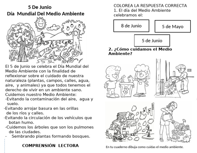 5 de Junio DÍA DEL MEDIO AMBIENTE | PDF