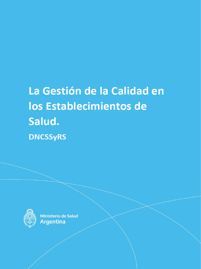 10 Programa Curso La Gestion de La Calidad en Los Establecimientos de ...