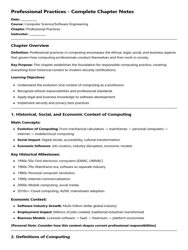 Professional Practices in Computing | PDF | Public Key Certificate ...