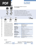 Burkert Valve Catalogue | PDF | Valve | Pressure