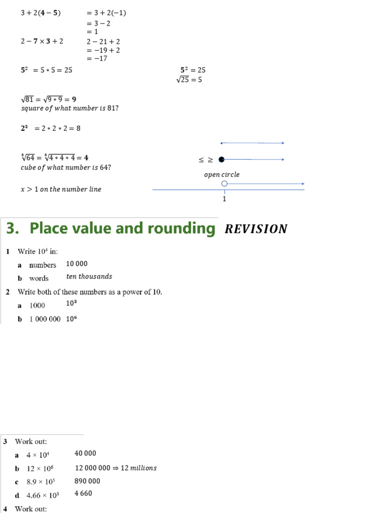 Math Operations and Conversions Guide | PDF