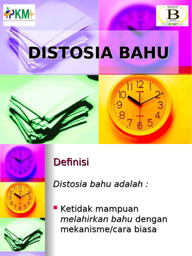 Distosia Bahu | PDF