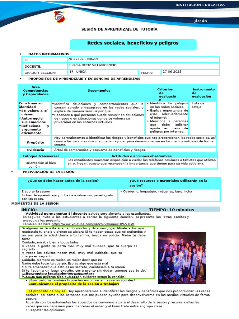 Riesgos y beneficios de redes sociales | PDF | Aprendizaje